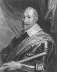 Gustavus Adolphus II（1594-1632）「肖像画のギャラリー」からのスウェーデンの王、1833年に出版